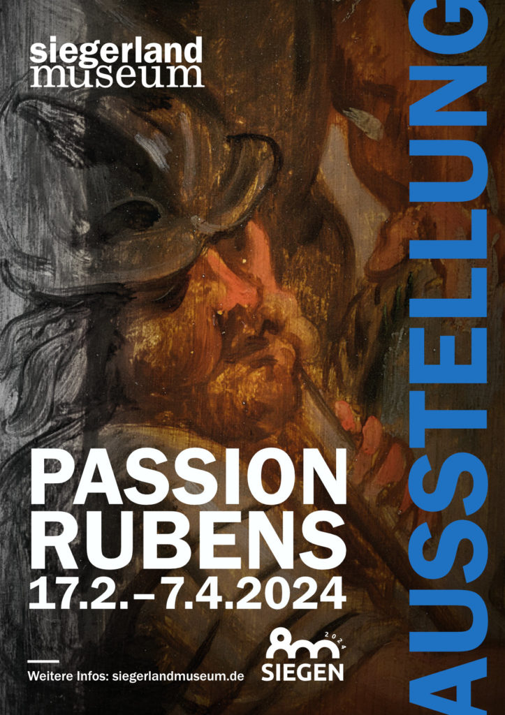 Plakat zur Ausstellung Passion Rubens